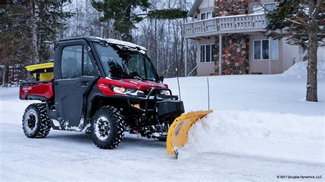 utv with snow plow 4x4